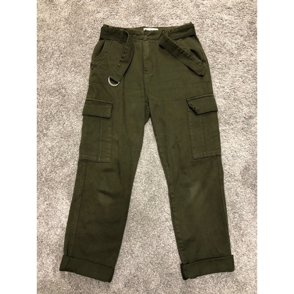 PacSun Olive Green Cargo Utility Jeans